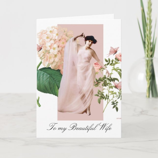 Beautiful Wife Card (Front)