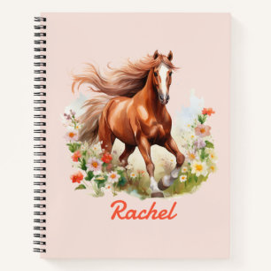 Beautiful Wild Horses Notebook