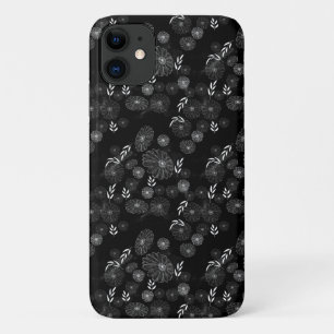 Beautiful Wildflower Doodles Pattern Case-Mate iP iPhone 11 Case