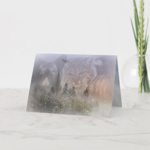 Beautiful Wildlife Season's Greetings Card