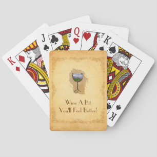 Beautiful Wine Lovers Playing Cards! Playing Cards