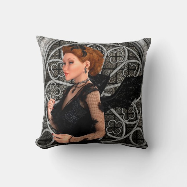 Beautiful Witch Cushion (Front)