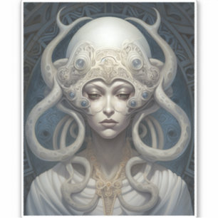 Beautiful Witch Demon Queen Fantasy Art