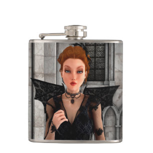 Beautiful Witch Hip Flask