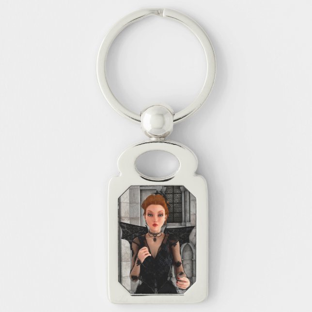 Beautiful Witch Key Ring (Front)