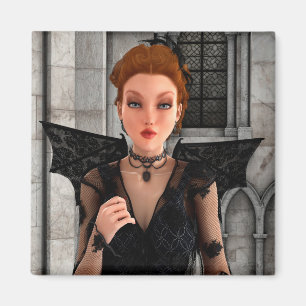 Beautiful Witch Magnet