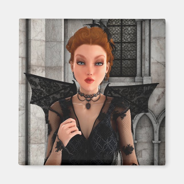 Beautiful Witch Magnet (Front)