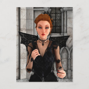 Beautiful Witch Postcard