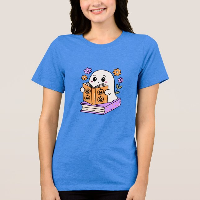 Beautiful Wizard Ghost Women T- Shirts Design (Front)