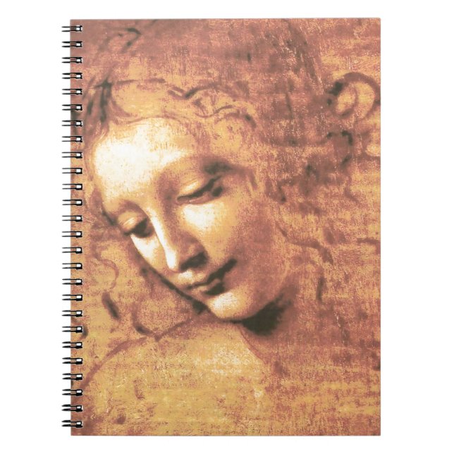 Beautiful Woman by Leonardo da Vinci Notebook (Front)