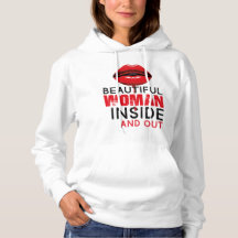 Beautiful Woman hood Sweater