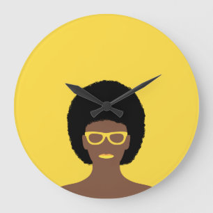 Beautiful Woman Large Clock