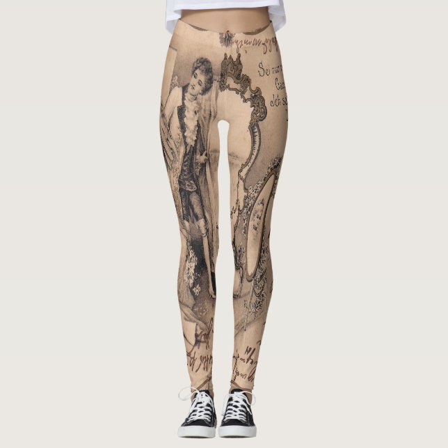 Beautiful Woman Leggings (Front)