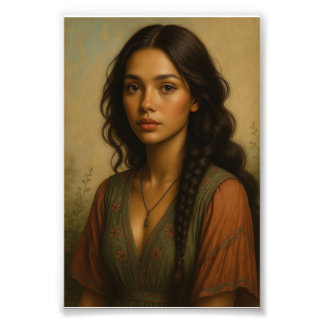 Beautiful Woman Photo Print