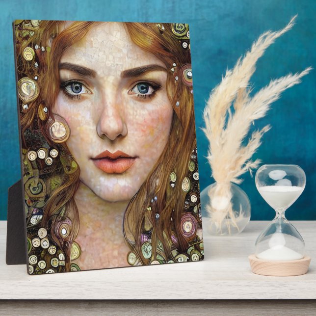 Beautiful Woman Plaque (Side)