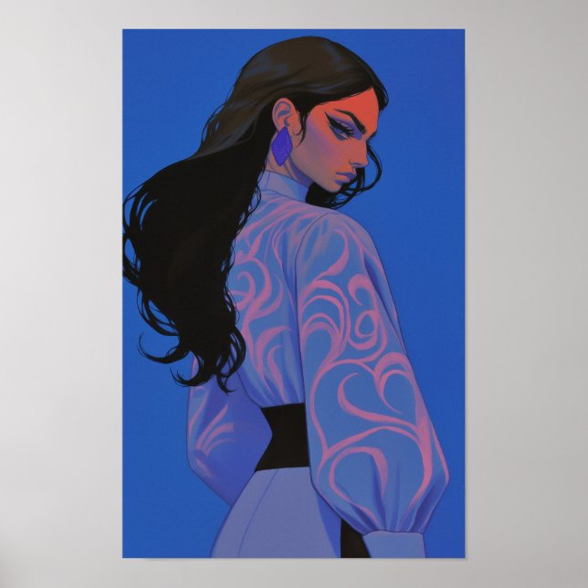 Beautiful Woman Poster (Front)