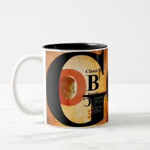 Beautiful woman Two-Tone coffee mug
