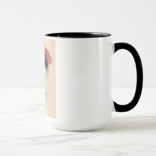 Beautiful Woman Voting - Vintage Suffrage Fashion Mug