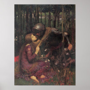 Beautiful woman without mercy - John Waterhouse Poster