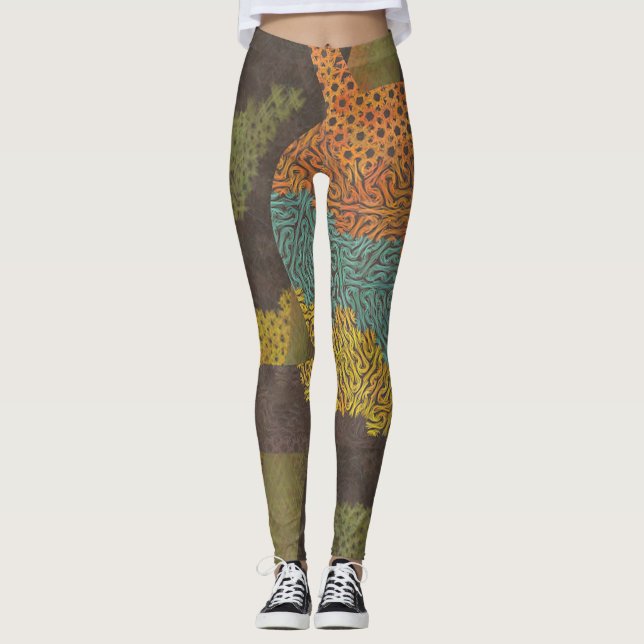 Beautiful women's leggings for every occasion. (Front)