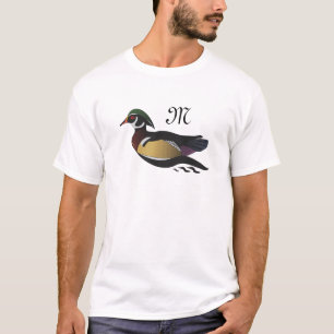 Beautiful Wood Duck Swimming T-Shirt