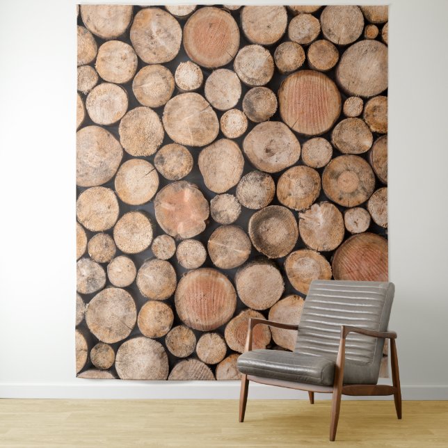 beautiful wood tapestry (In Situ)