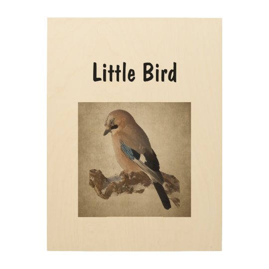 Beautiful wooden print