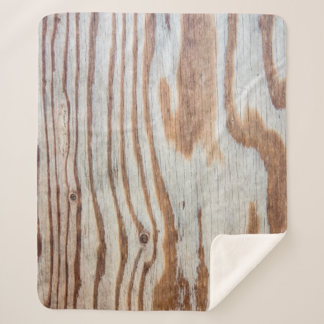 Beautiful wooden texture or backgroundabstract, gr sherpa blanket (Front)
