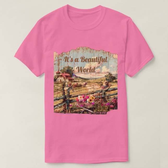 Beautiful world  T-Shirt (Design Front)