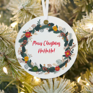 beautiful wreath Christmas ornament