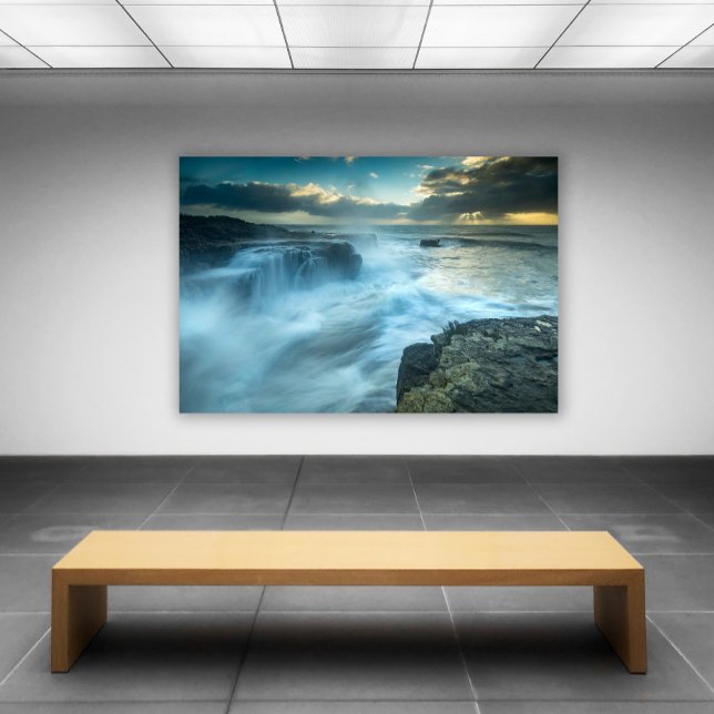 Beautiful Wtaerfalls Scenery Canvas Print (Creator Uploaded)