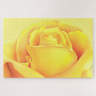 Beautiful Yellow Rose Jigsaw Puzzle