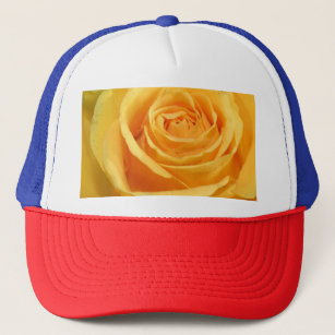 Beautiful Yellow Rose Photography Trucker Hat