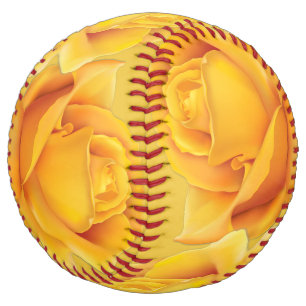 Beautiful Yellow Rose Softball