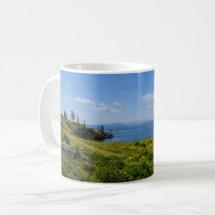 Beautiful Yellowstone Lake Coffee Mug