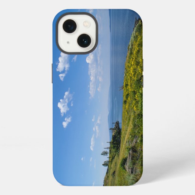 Beautiful Yellowstone Lake iPhone Case (Back)