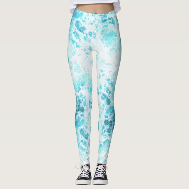 Beautiful yoga pants - for working out with modern (Front)