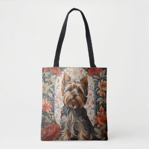 Beautiful Yorkie   Yorkshire Terrier Portrait Tote Bag
