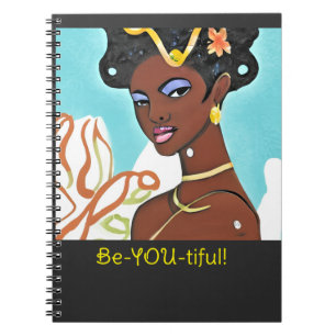 Beautiful you Spiral Photo Notebook