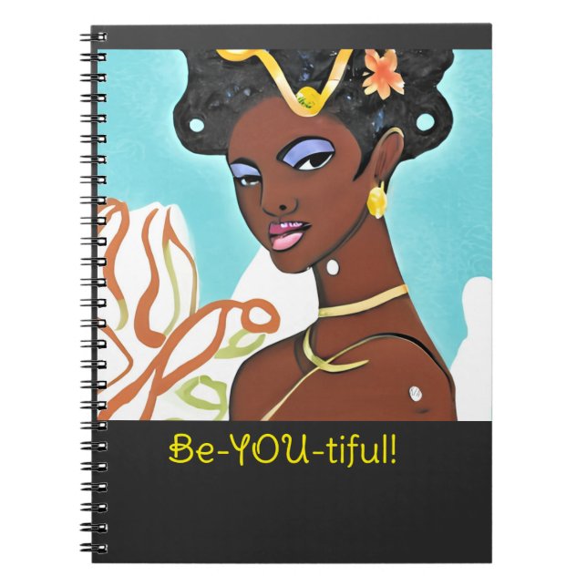 Beautiful you Spiral Photo Notebook (Front)