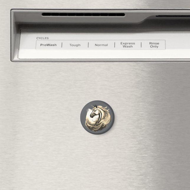 Beautiful Young Horse Face - Magnet (In Situ (Dishwasher))
