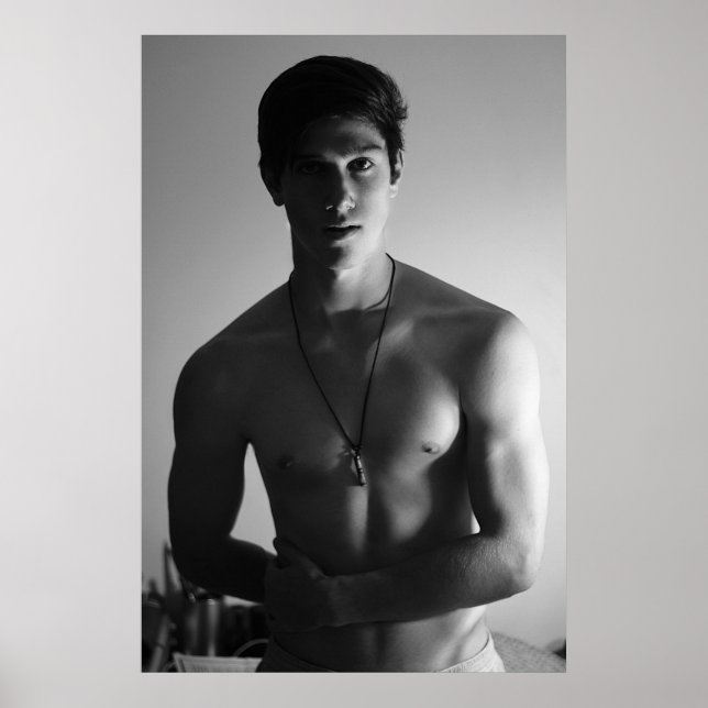 Beautiful Young Man Poster (Front)