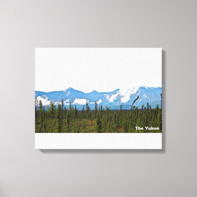 Beautiful Yukon Canvas Print (Front)