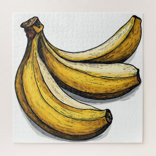 Beautiful Yummy Banana Jigsaw Puzzle