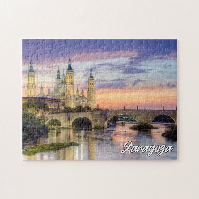 Beautiful Zaragoza, Spain Jigsaw Puzzle (Horizontal)