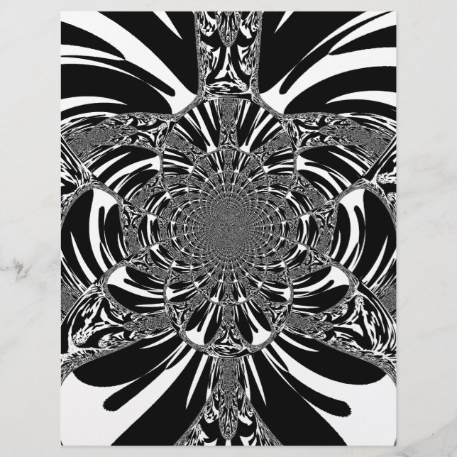 Beautiful Zebra Animal Print Kaleidoscope vector  (Front)