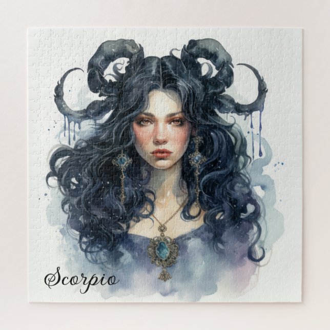Beautiful Zodiac Scorpio Jigsaw Puzzle (Vertical)