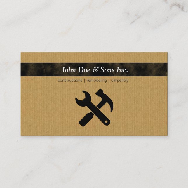 Beautifull Constructions  icon Business Card (Front)