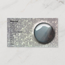 Beautifull customisable business card galvanise