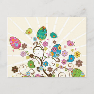 Beautifull East Eggs Design! Postcard